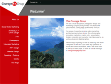 Tablet Screenshot of couragegroup.com